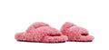 Balenciaga Womens Furry Slides 'Sweet Pink'