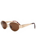 CÉLINE Sunglasses Gold Metal Triomphe Sunglass - used 🏴