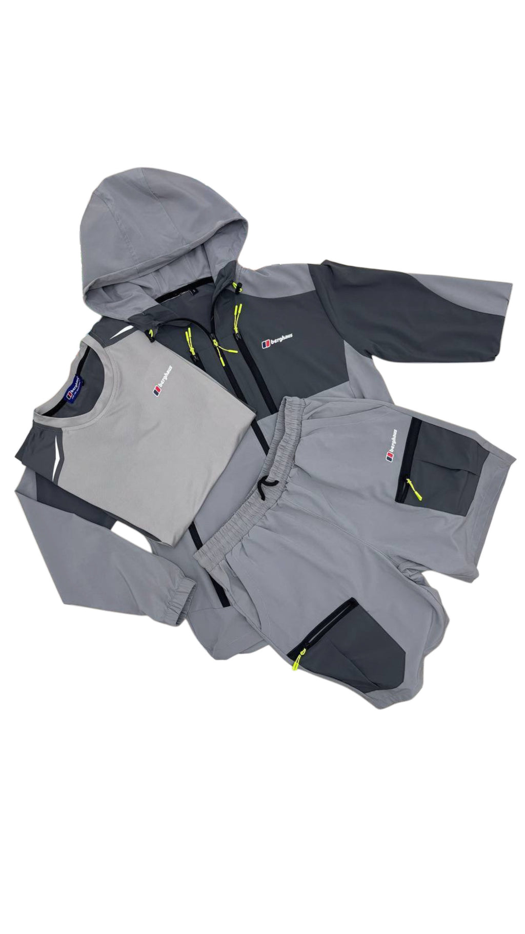 Berghaus Tracksuit Shorts Sets With Shirt