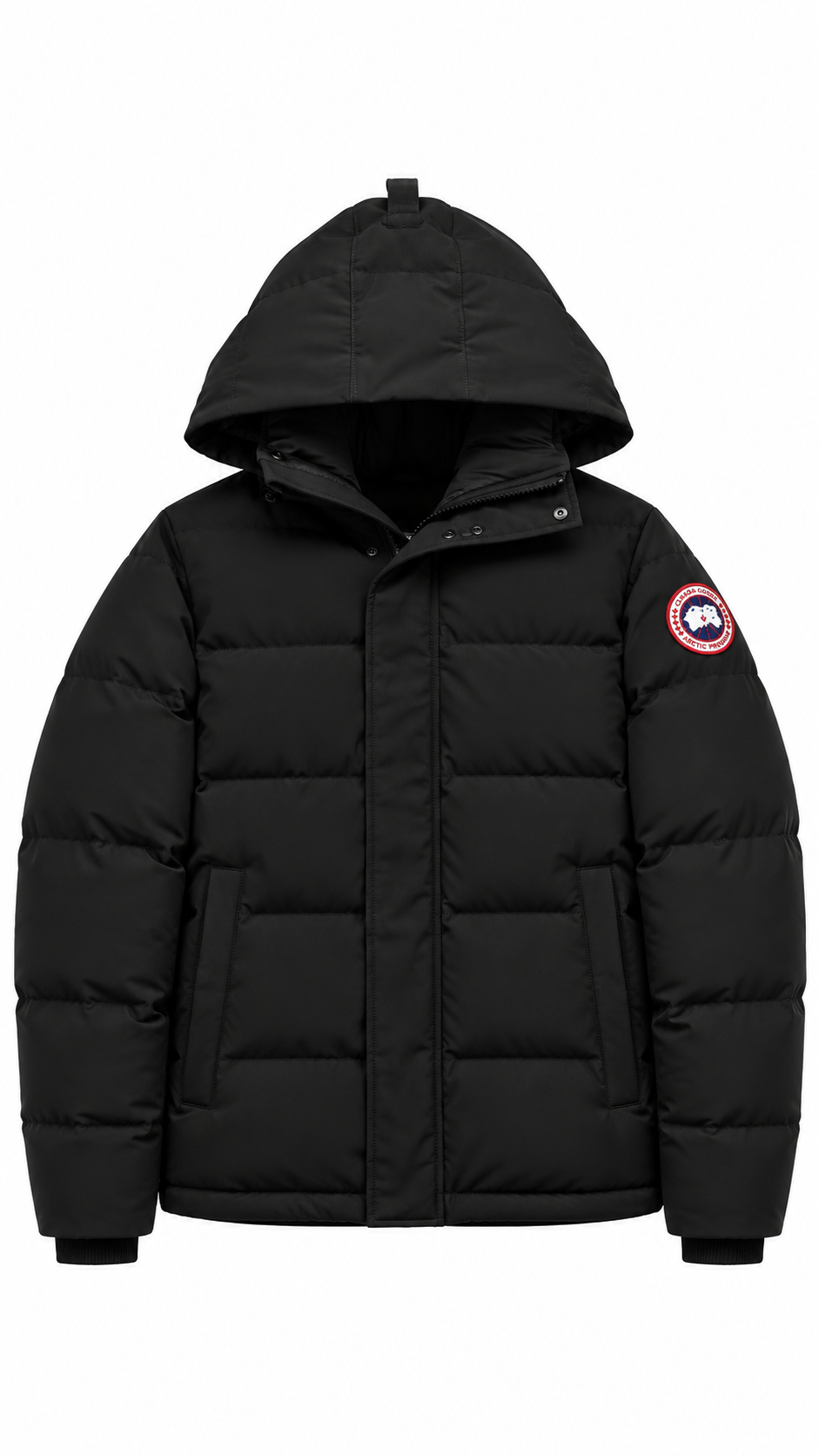 Canada Goose MacMillan Parka Jacket Puffer Men’s Medium Fusion Fit Black coat - Authenticity Guaranteed