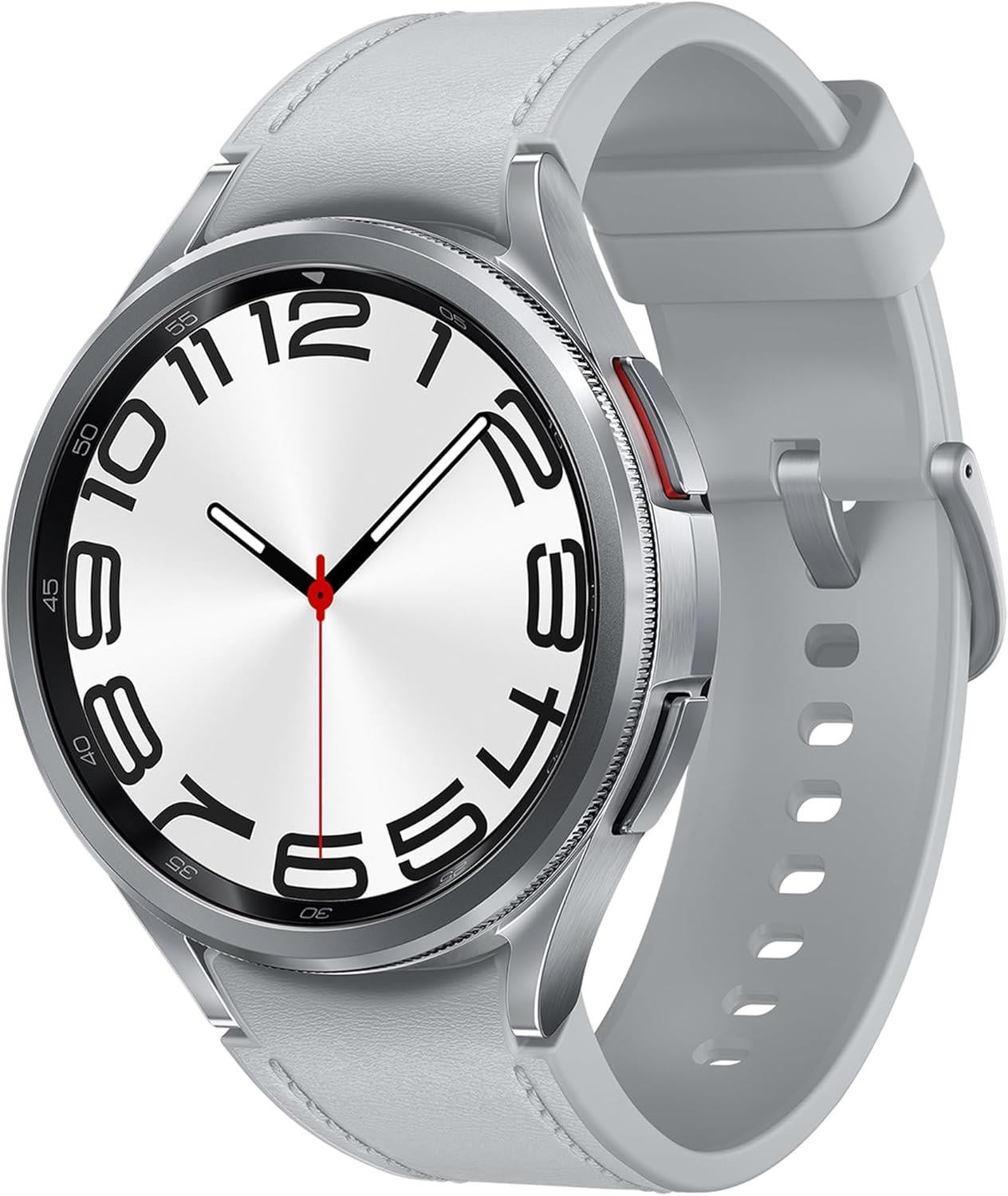 Samsung Galaxy Watch 6 Classic 47mm - Bluetooth - SM-R960 - Smartwatch - Silver - Like new 🏴