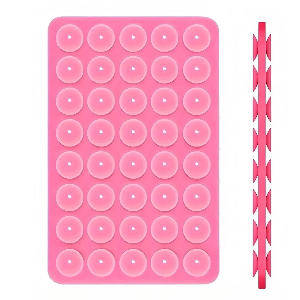 Double Side Silicon Suction Pad Mobile Phone Case Fixture Sticky Grip Band New 🏴
