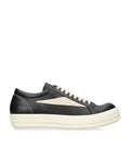 Rick Owens Vintage Suede-Trimmed Leather Sneakers✔️