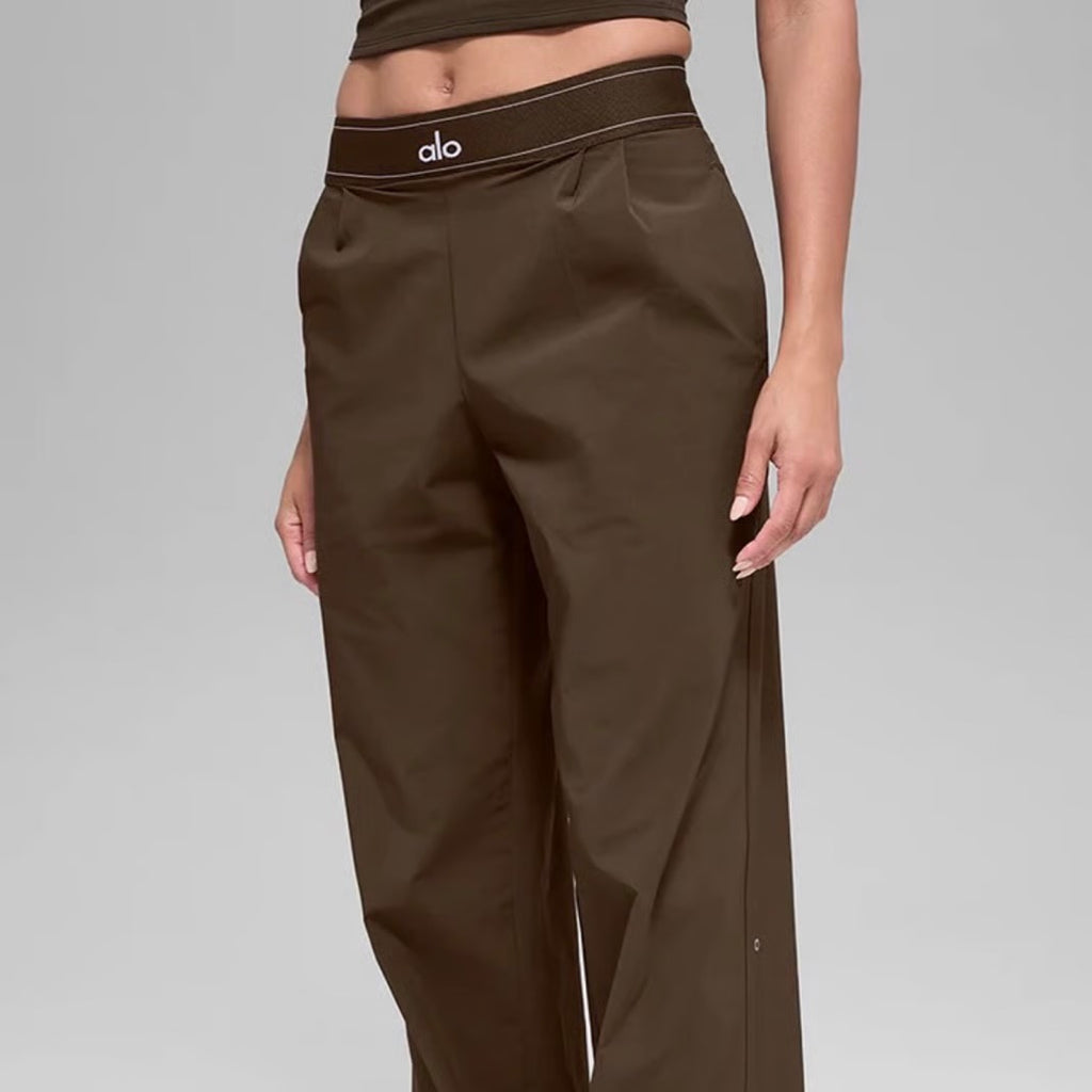 Alo Suit Up Trouser - Brown - Medium