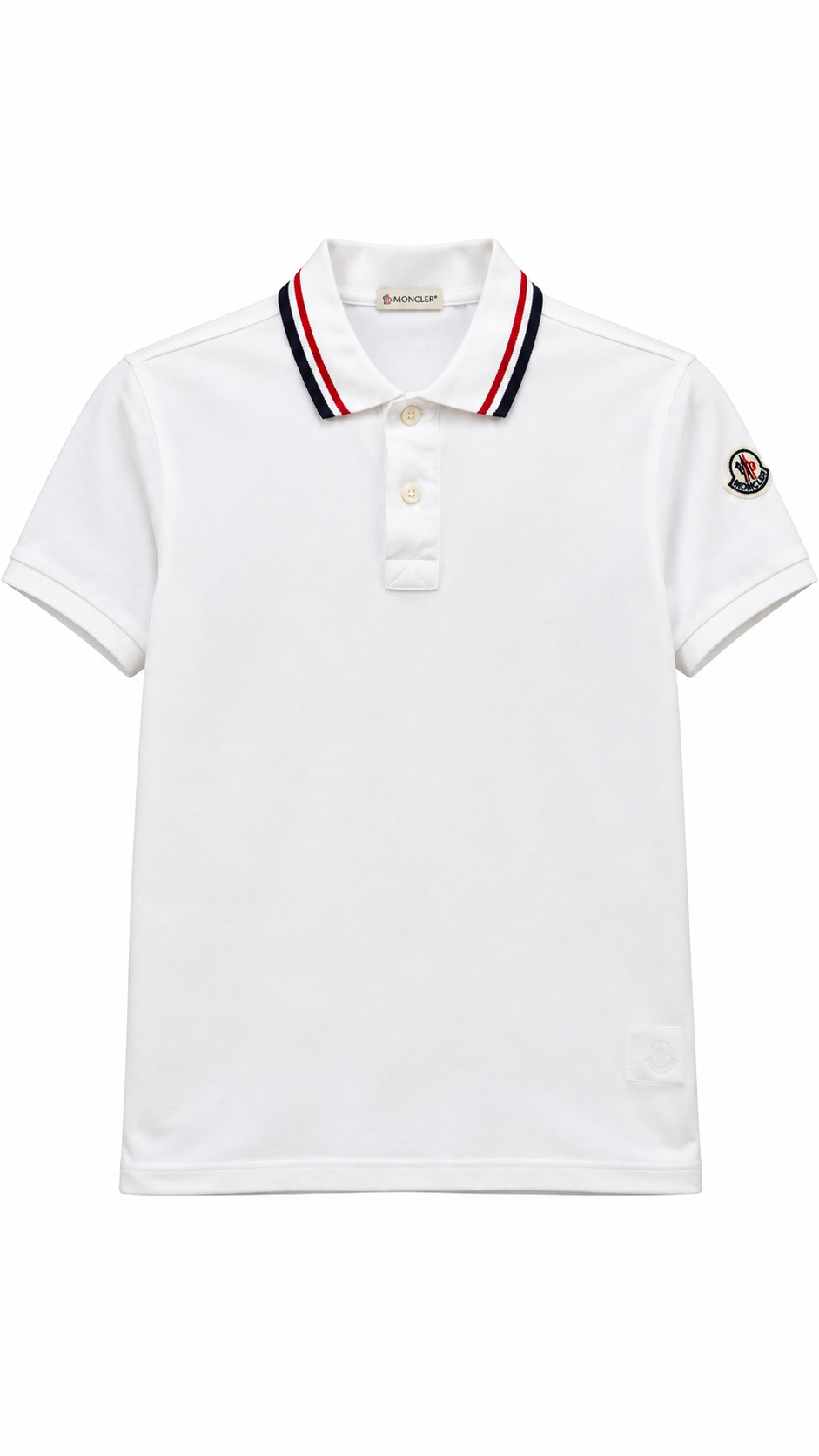 Moncler Double Logo Polo  - Authenticity Guaranteed