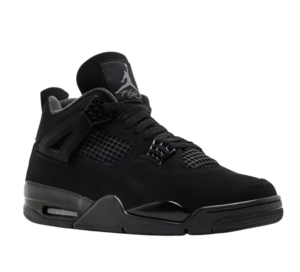 Air Jordan 4 Retro Black Cat GS - Size 4.5 UK 📲