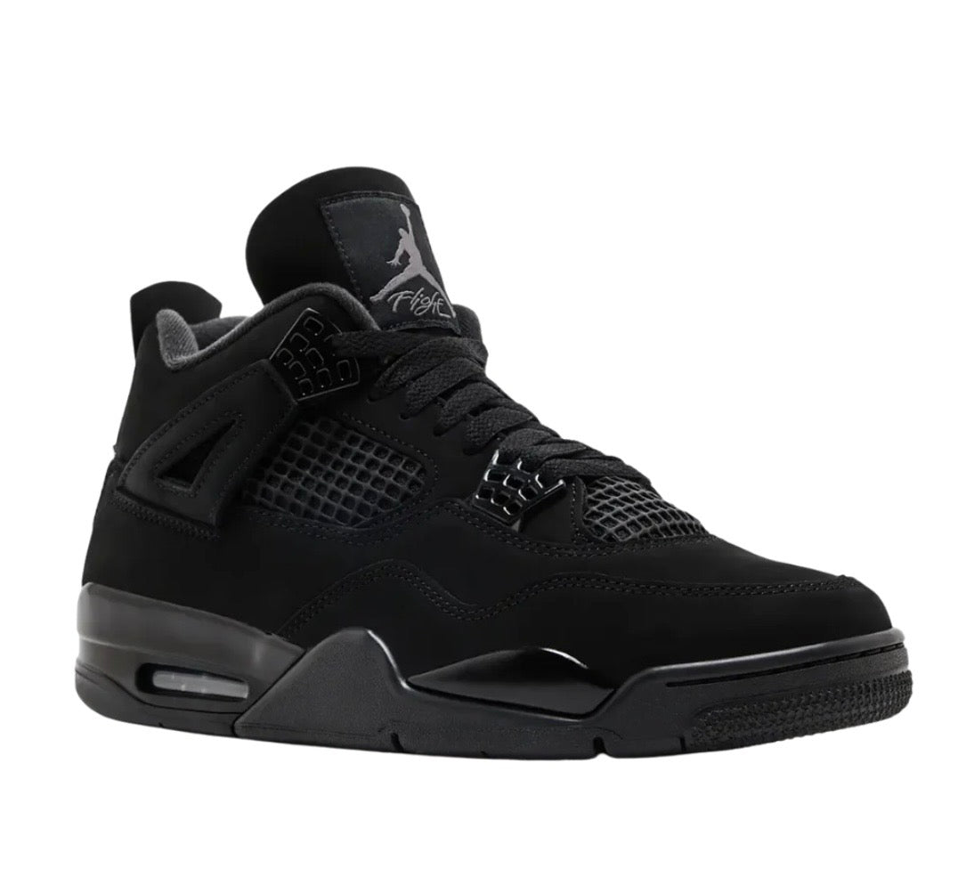 Air Jordan 4 Retro Black Cat GS - Size 4.5 UK 📲