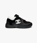 New Season Chanel Runner Rare Black/White - Pre owned 🏴