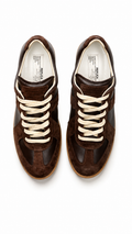 MAISON MARGIELA Leather-Suede Replica Sneakers - Authenticity Guaranteed