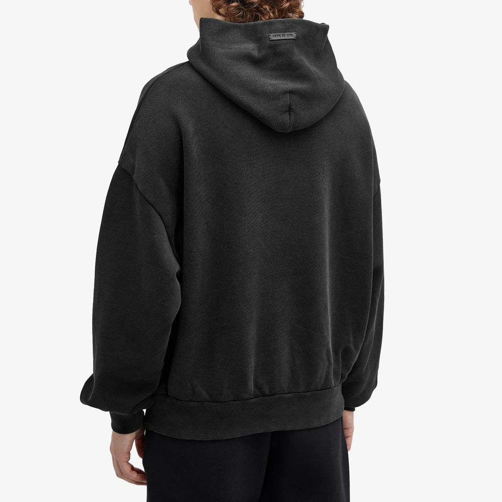 Fear of God Men's Text Logo Hoodie in Black✔️