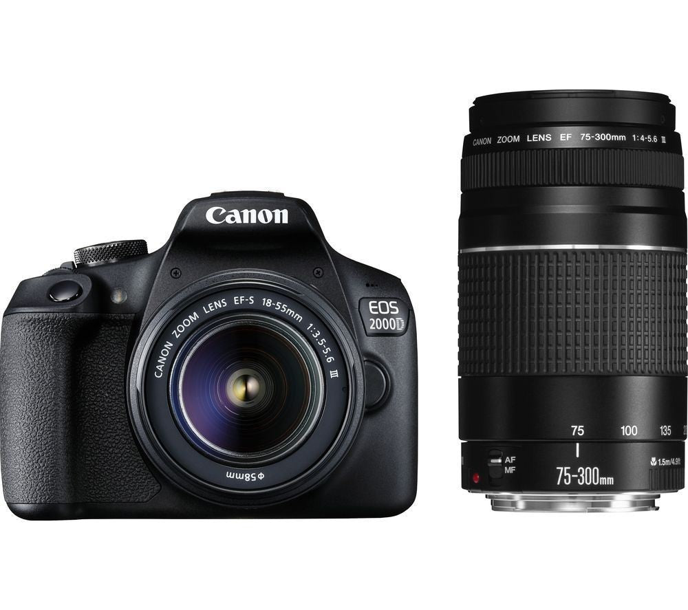 CANON EOS 2000D - DSLR Camera with EF-S 18-55mm - Like new/opened 🏴