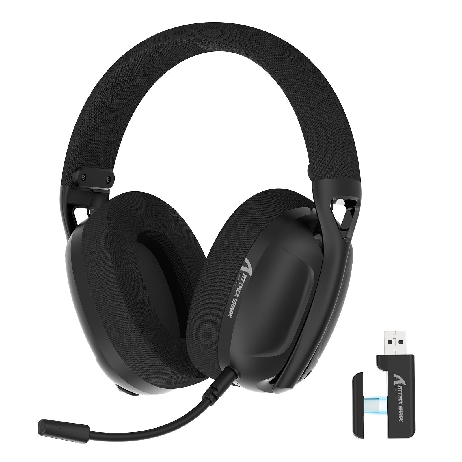 ATTACK SHARK L80 Wireless Gaming Headset with Noise Cancelling Mic for Xbox/PS4 - New 🏴