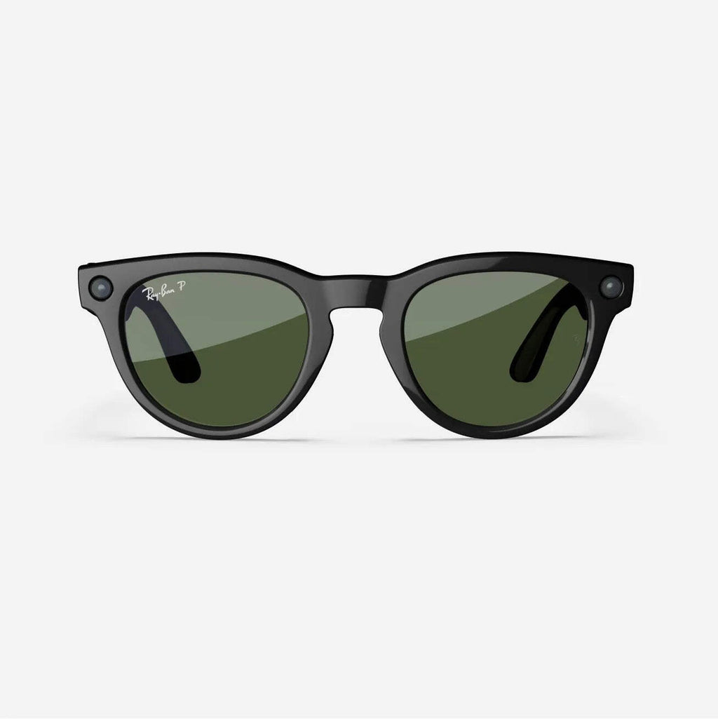 Ray-Ban Meta Headliner, Shiny Black / G15 Green Polarised, Standar - new/opened 🏴
