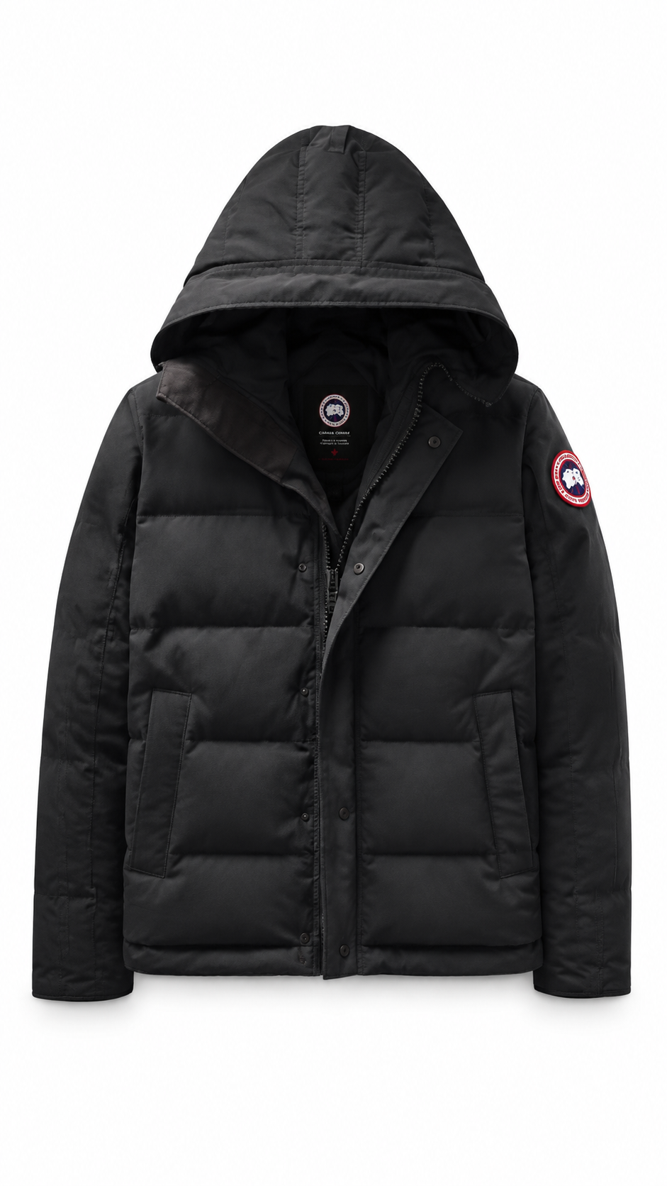 Canada Goose mens macmillan black winter parka down coat - Authenticity Guaranteed