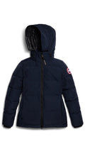 Canada Goose Chelsea Parka Women’s Jacket Navy Red Badge
