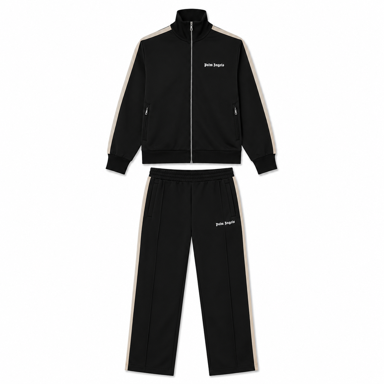 Palm Angles Black Tracksuit - Multiple Sizes
