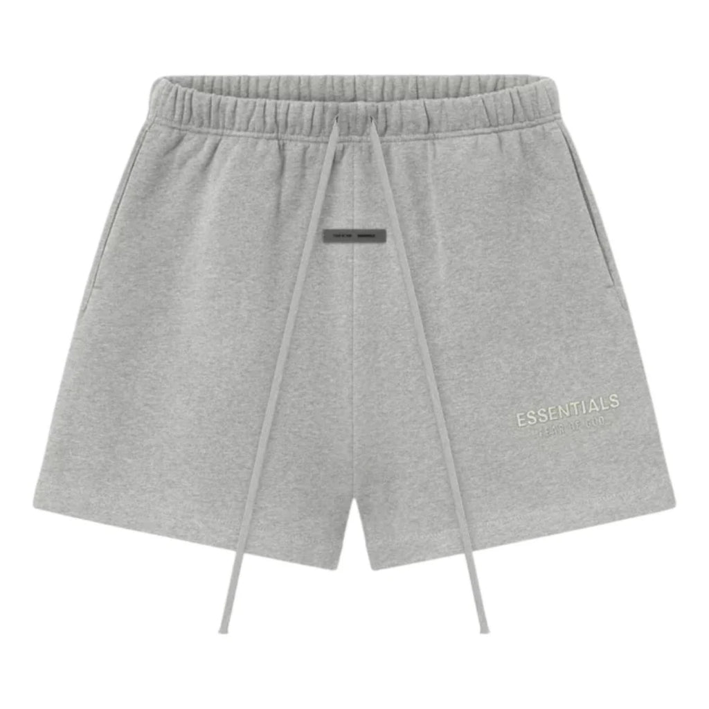 FEAR OF GOD ESSENTIALS Concrete Heather' SHORT SET (SS25)