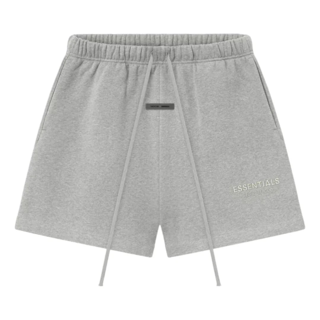 FEAR OF GOD ESSENTIALS Concrete Heather' SHORT SET (SS25)