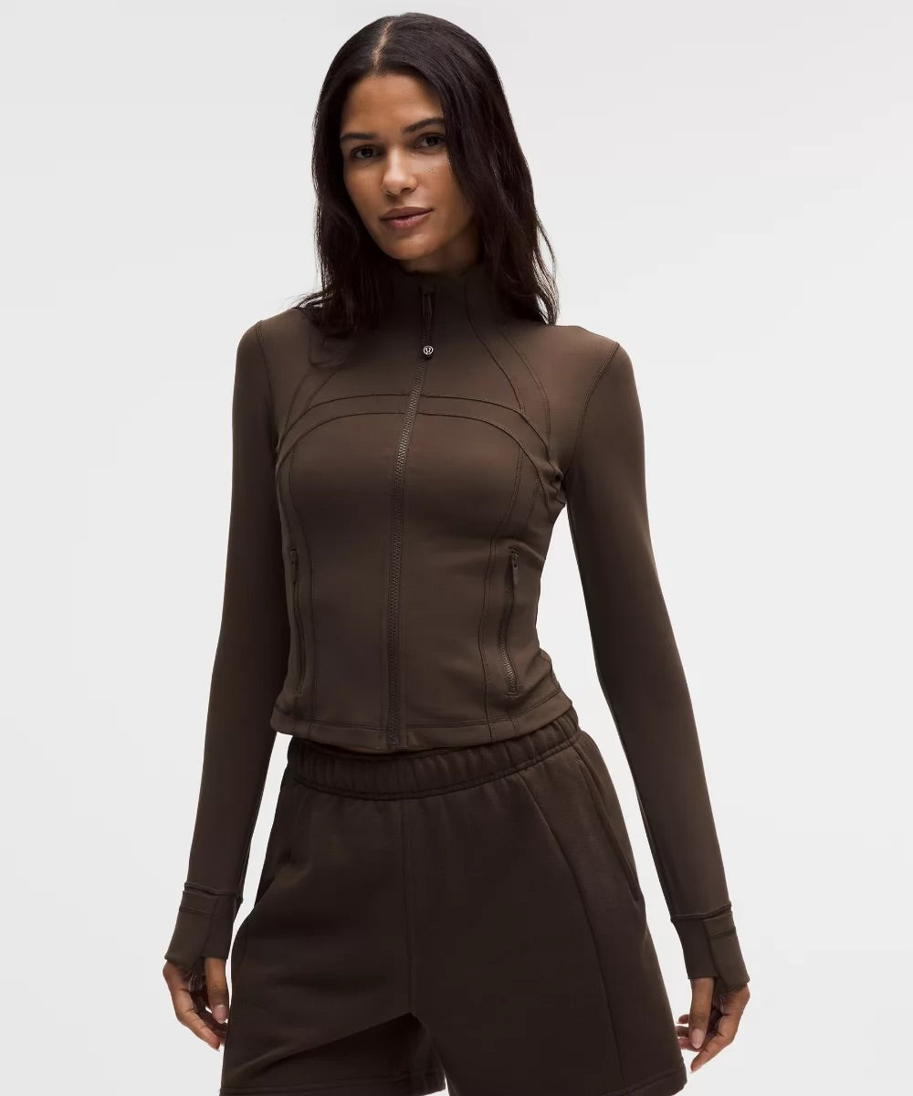 Lululemon Define Cropped Jacket - Brown - New 📲