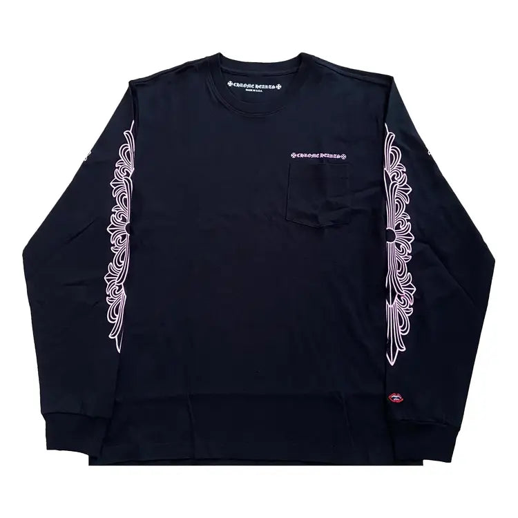 Chrome Hearts x Matty Boy Anarchy Arc PPO Long-Sleeve Top ⚫️
