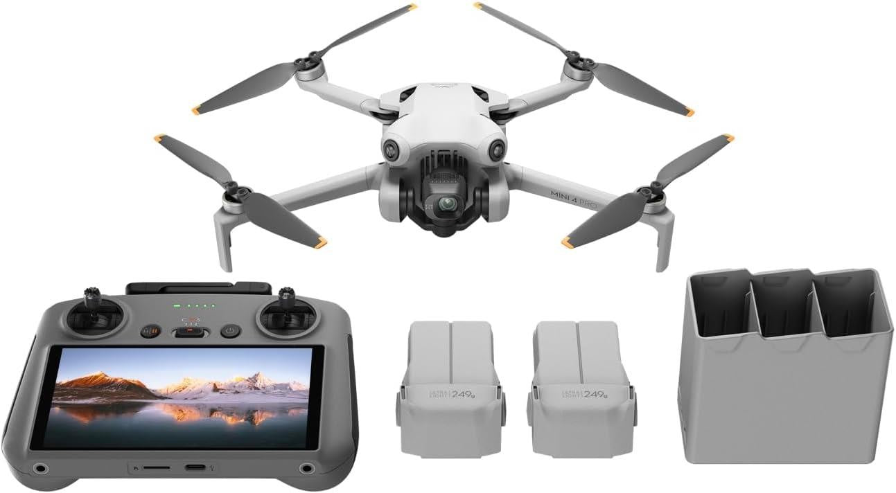 DJI Mini 3 Fly More Combo-DJI RC–with 4K HDR Video & Intelligent Features- Like new 🏴☑️