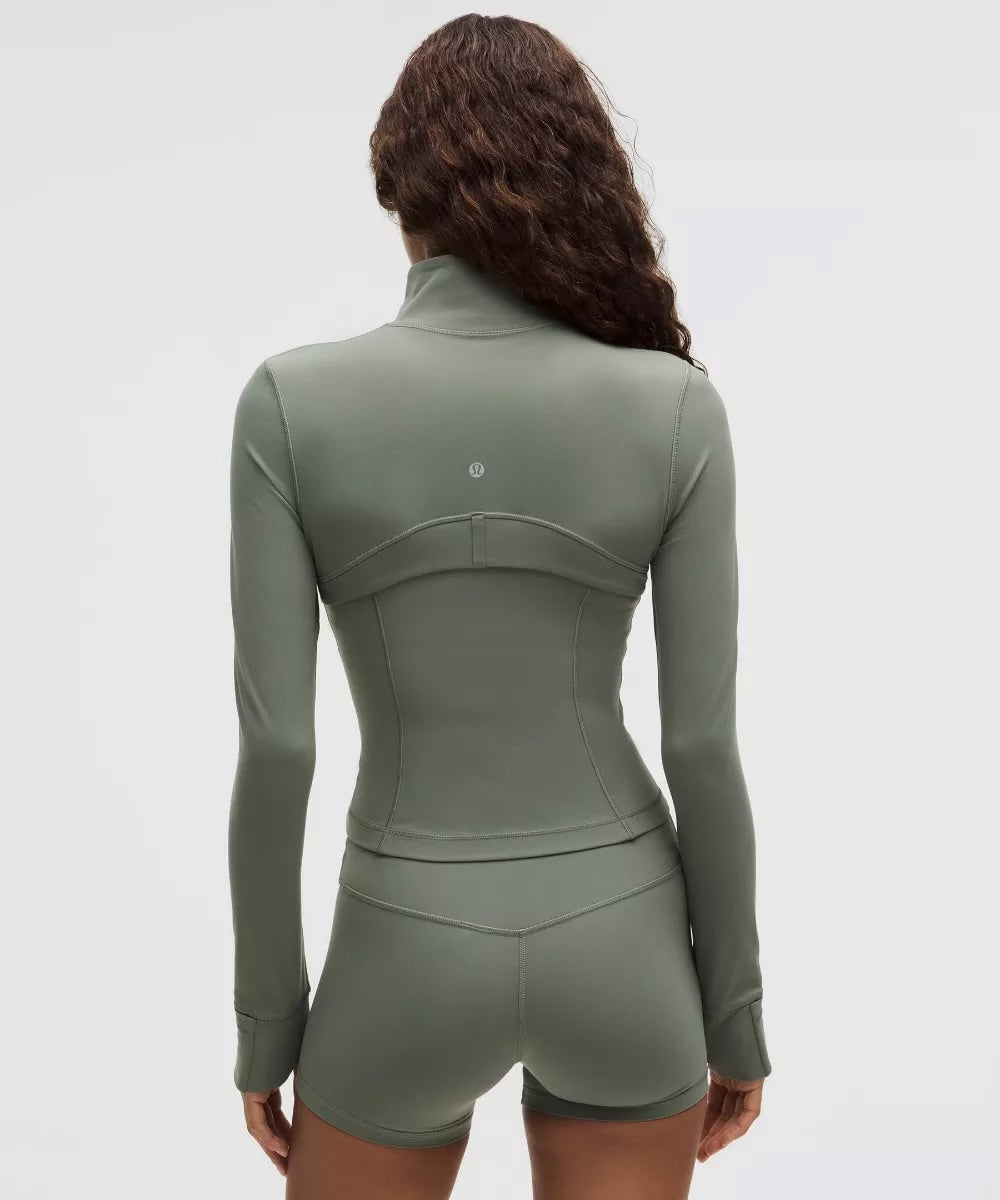 Lululemon Define Cropped Jacket Nulu - green - New 📲