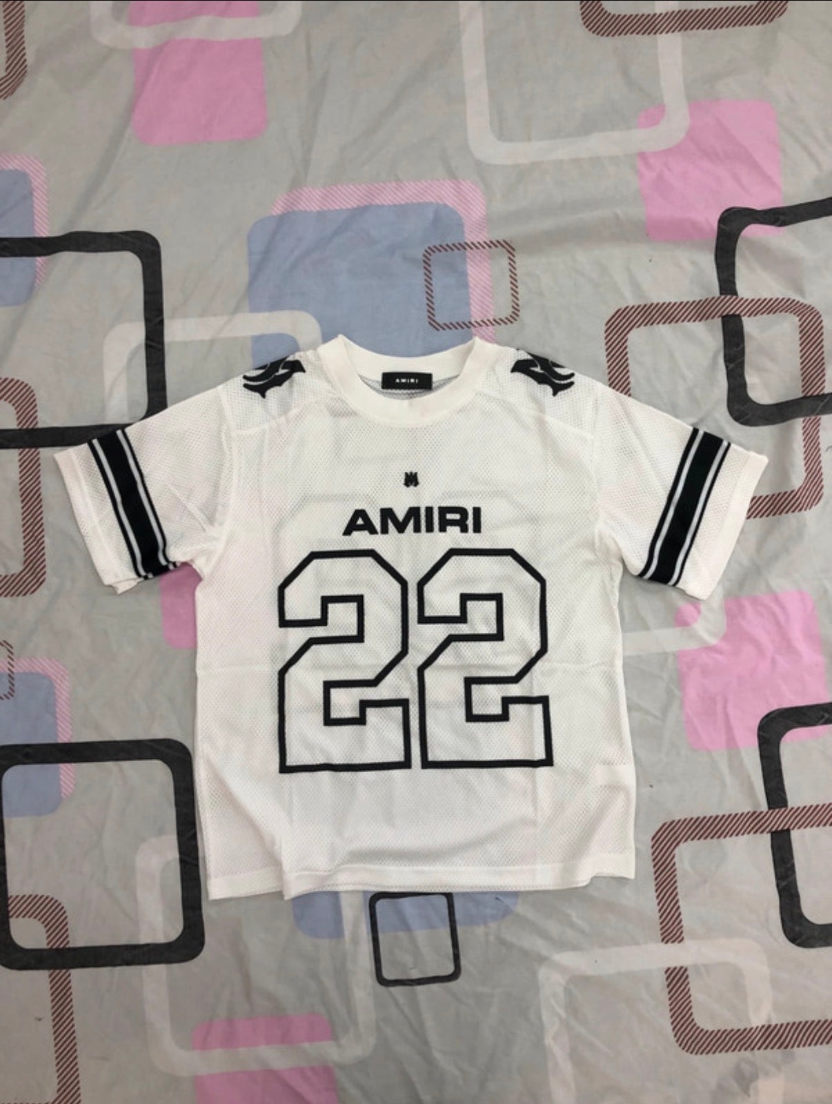 AMIRI White 22 Short Sleeve Tee