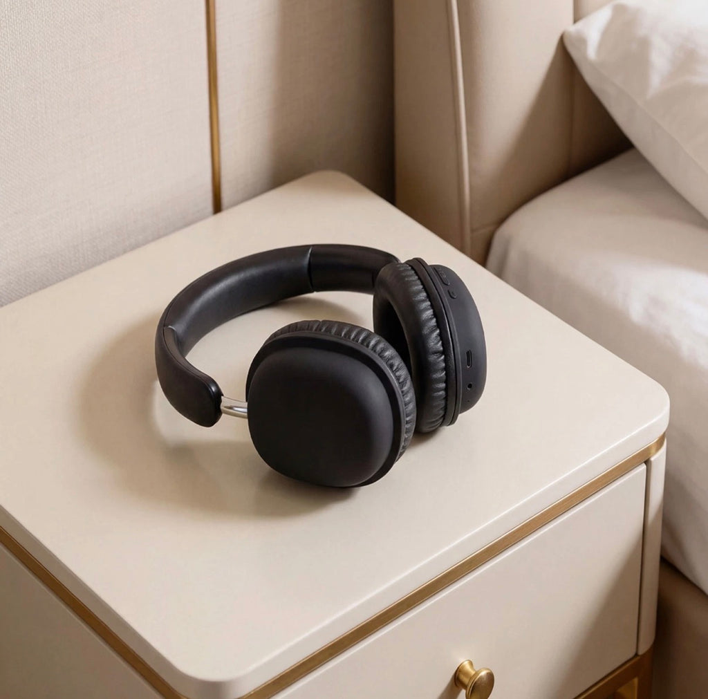Intempo Aria Vivo Noise Cancelling Headphones – Wireless, 50Hr Playtime, Black⚫️