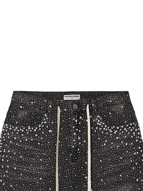 Vale Forever Valler Dreams Rainstorm embellished shorts Black✔️