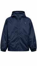 Prada Re-Nylon Baltic Blue Rain Jacket - Small