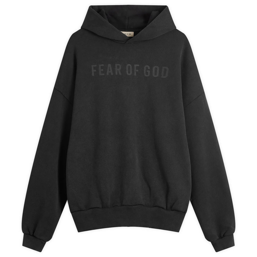 Fear of God Men's Text Logo Hoodie in Black✔️