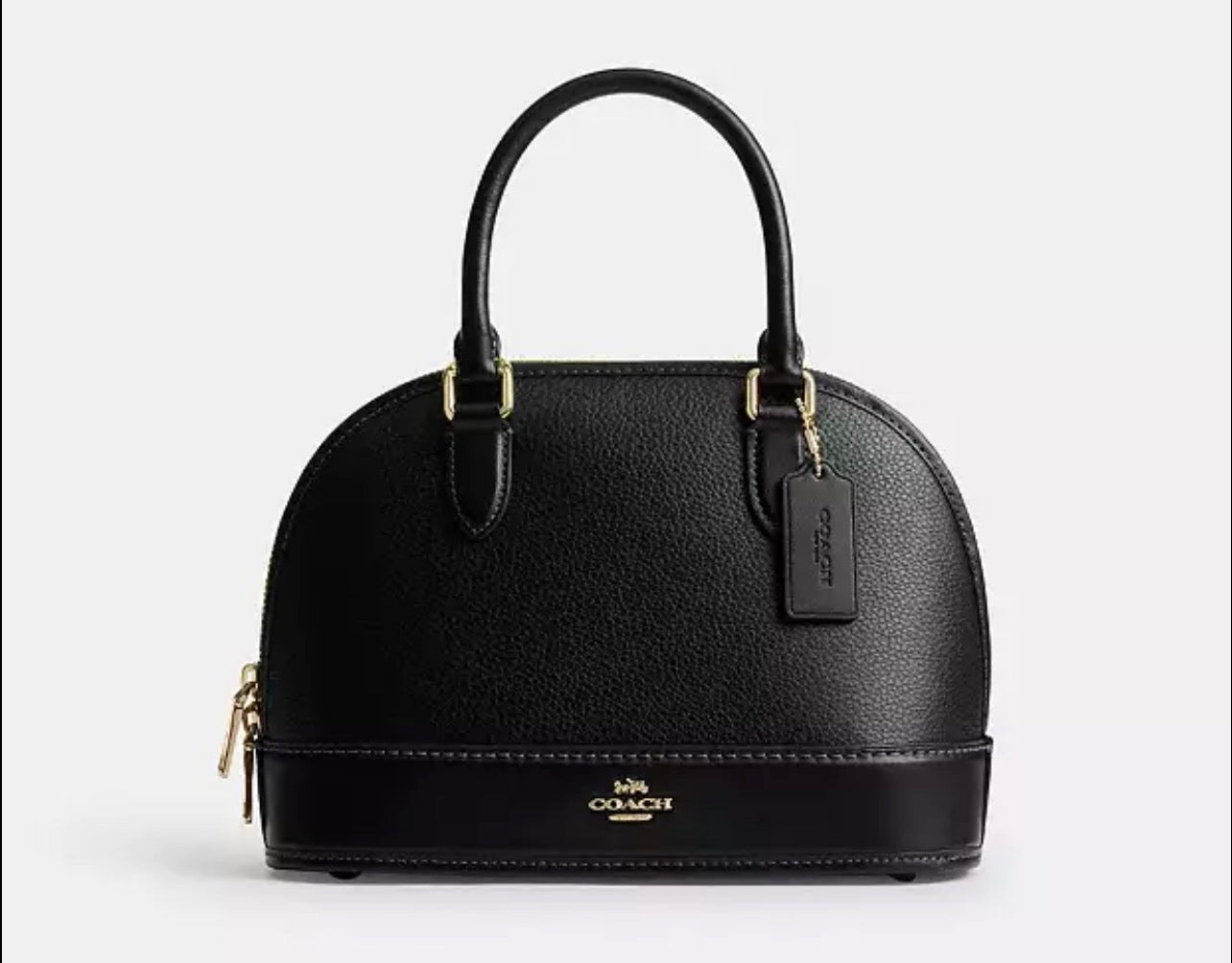 Coach Black Dome Bag