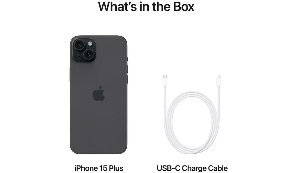 Apple iPhone 15 Plus 5G 128GB Unlocked SIM-Free Smartphone - Black C⚫️