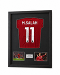 Professionally Framed Mohamed Salah Signed
Liverpool Shirt with COA proof Beckett
Authentication