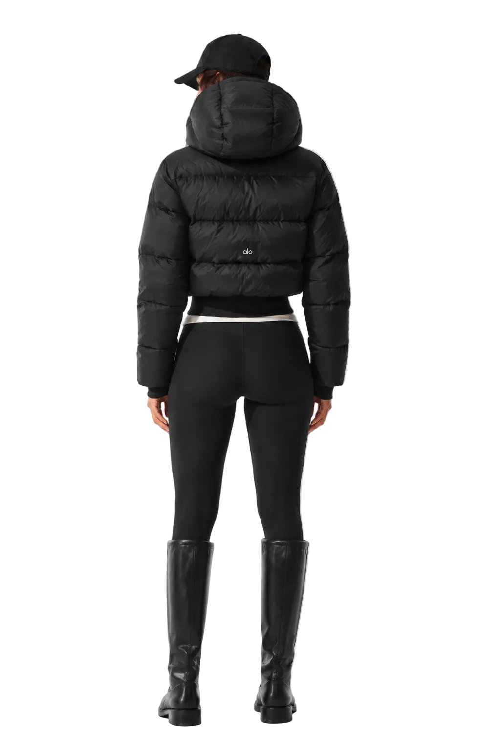 ALO Foxy Puffer Jacket - Black