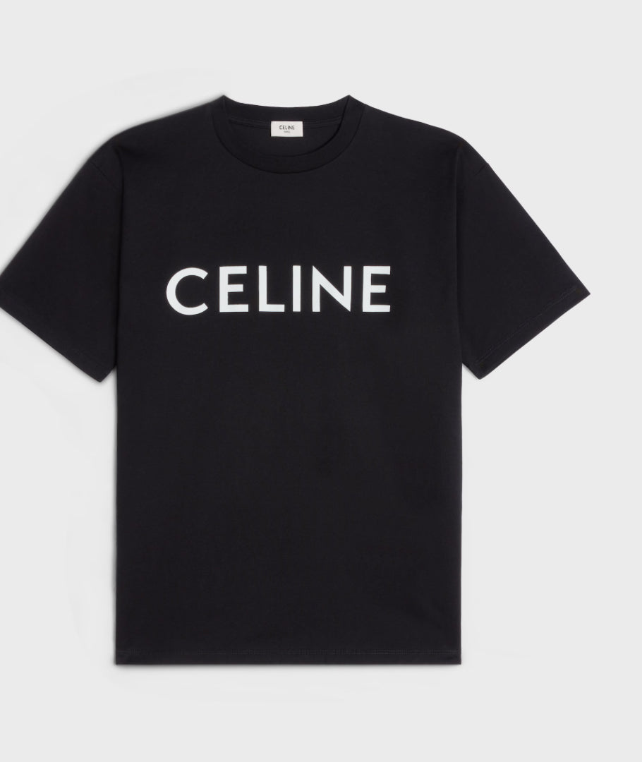 Celine Mens Black Tshirt