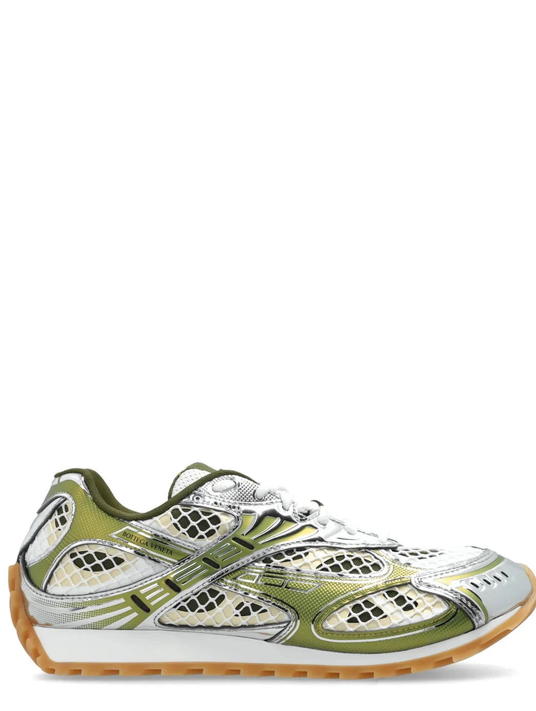 BOTTEGA VENETA
Orbit Flash Suede and Nylon Sneakers Khaki