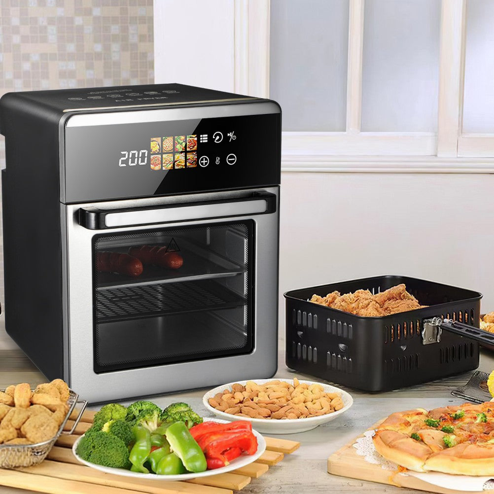 20L Capacity Smart Fryer Oven Air Fryer 8 Pre-set Modes Healthy Frying Cooker - New 🏴