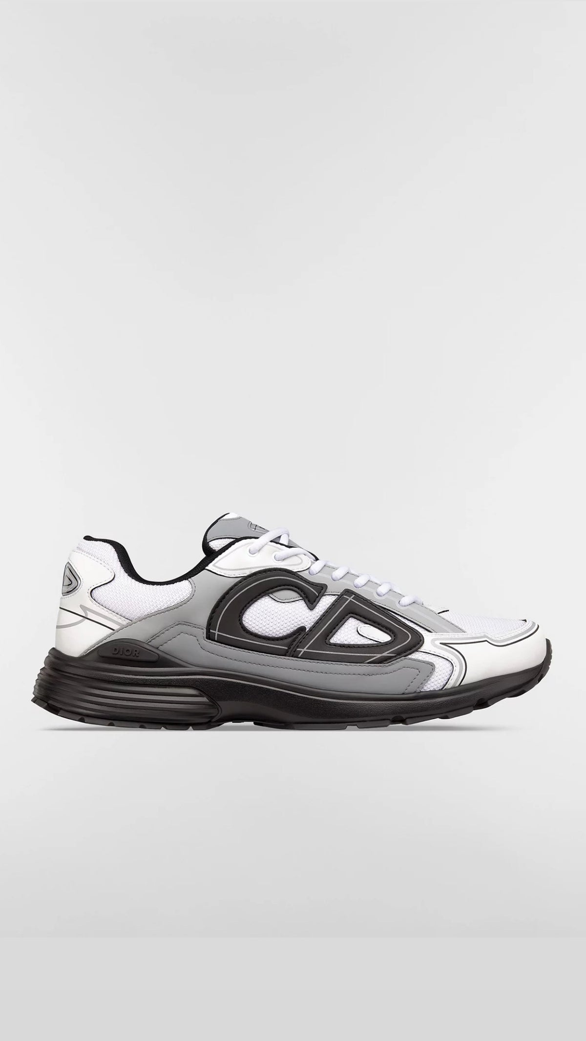 Dior B30 Countdown Low Top Sneakers White Grey