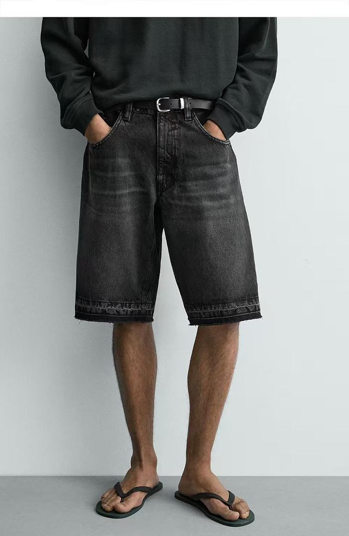 Gallery Dept Denim Jeans Shorts Grey✔️