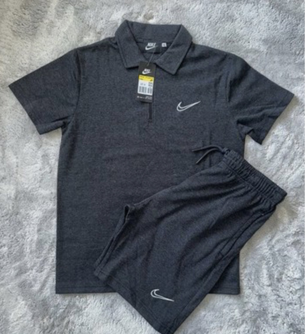 XL Black Nike Shorts Set☑️