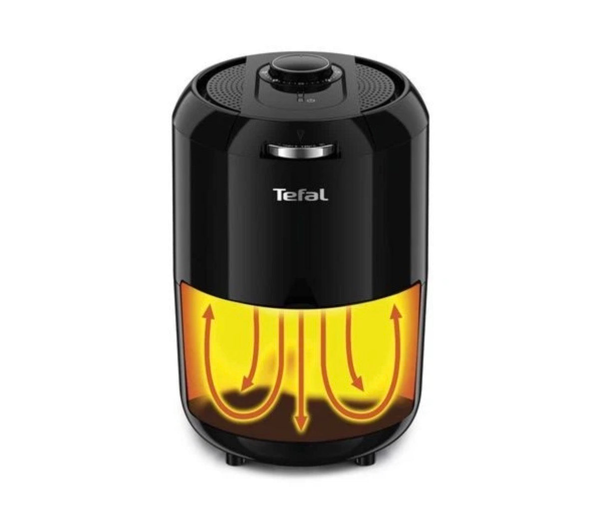 Tefal EY101827 Air Fryer Easy Fry Compact Health Fryer 0.6Kg 2 Portions Black🏴