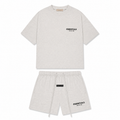 Fear Of God Essentials Short Set 'Light Oat' (SS22)