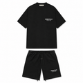 Fear Of God Essentials ‘JET BLACK’ Short Set (SS25)