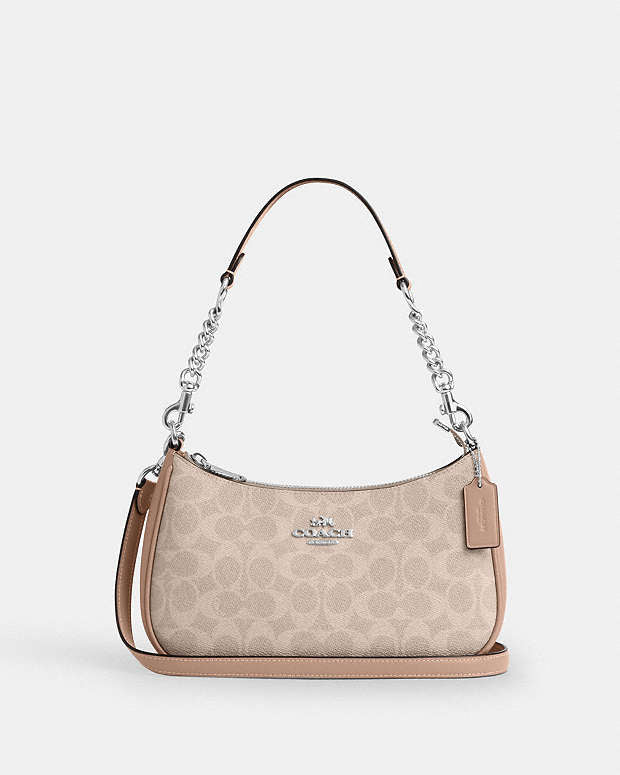 Teri Shoulder Bag In Signature Canvas