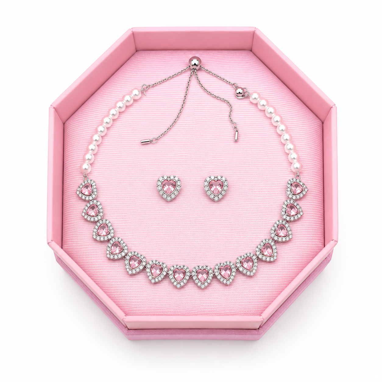 Swarovski X Ariana Grande Pearl Choker’s & Earrings
