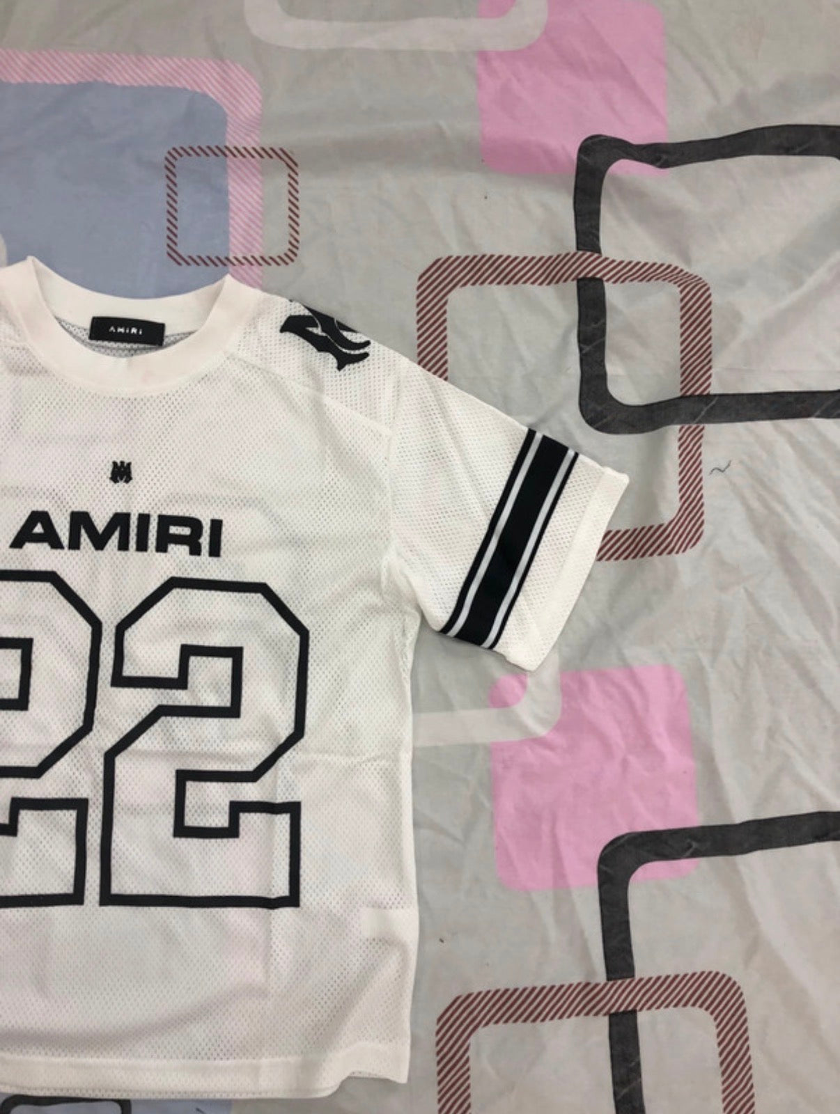 AMIRI White 22 Short Sleeve Tee