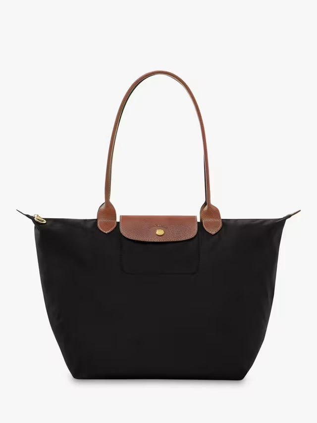 Longchamp Le Pliage Original Large Shoulder Bag - Black