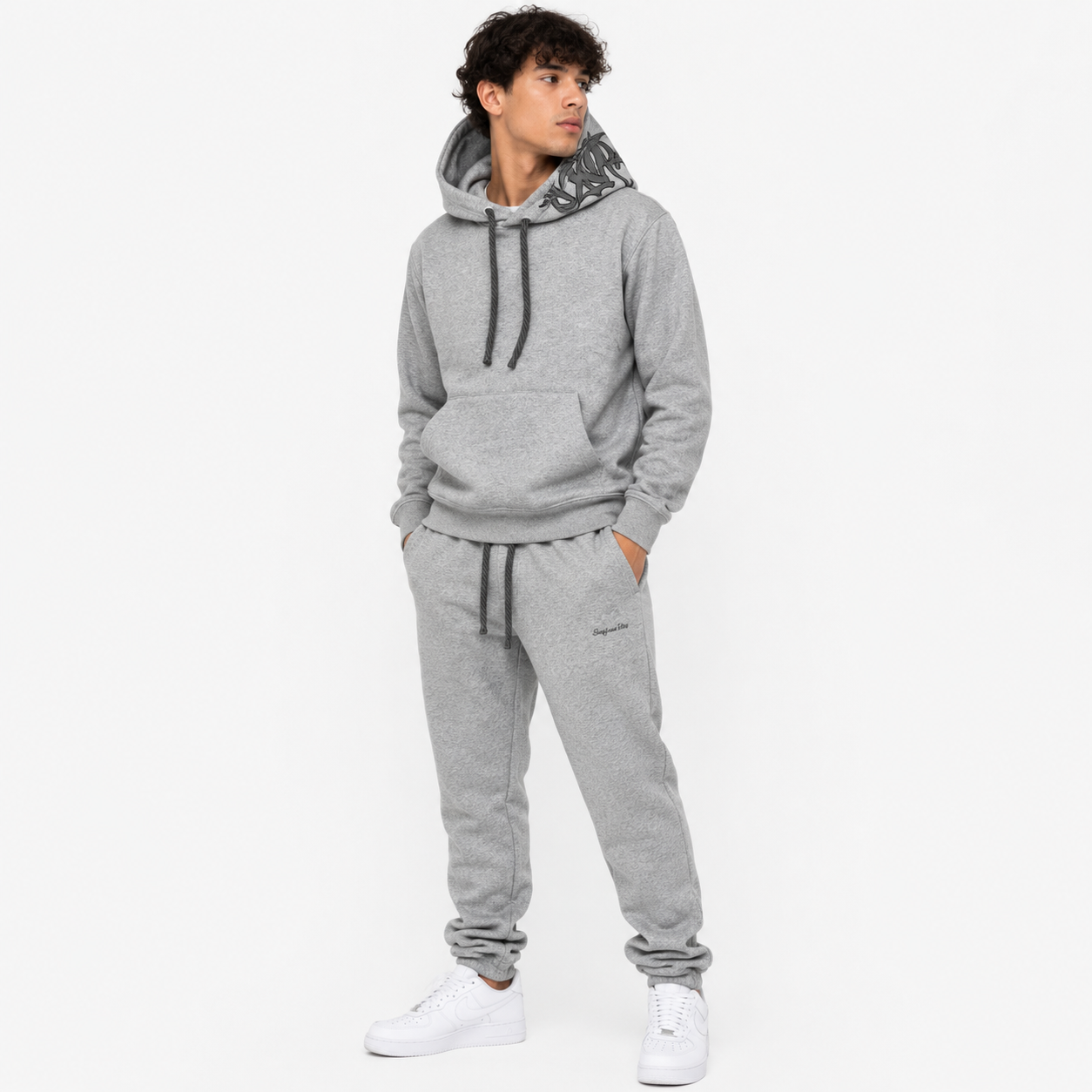 Synaworld Grey Black Tracksuit ✅