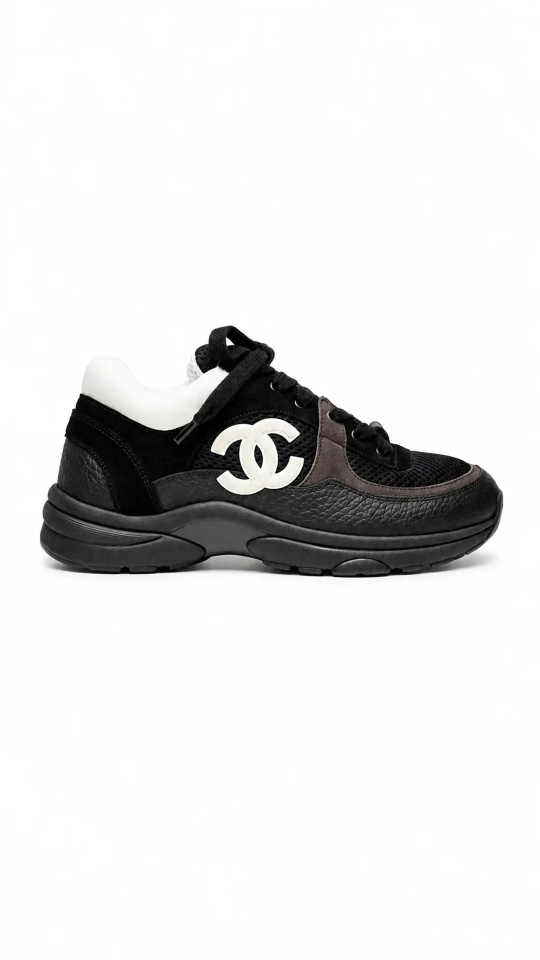 ‘SALE’ CHANEL Runner Sneakers “Black White” - FAST DELIVERY - Multiple Sizes